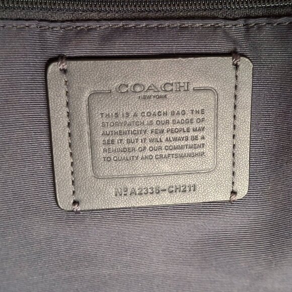 Coach City Tote Bag in Lovely Butterfly Print - Picture 5 of 8